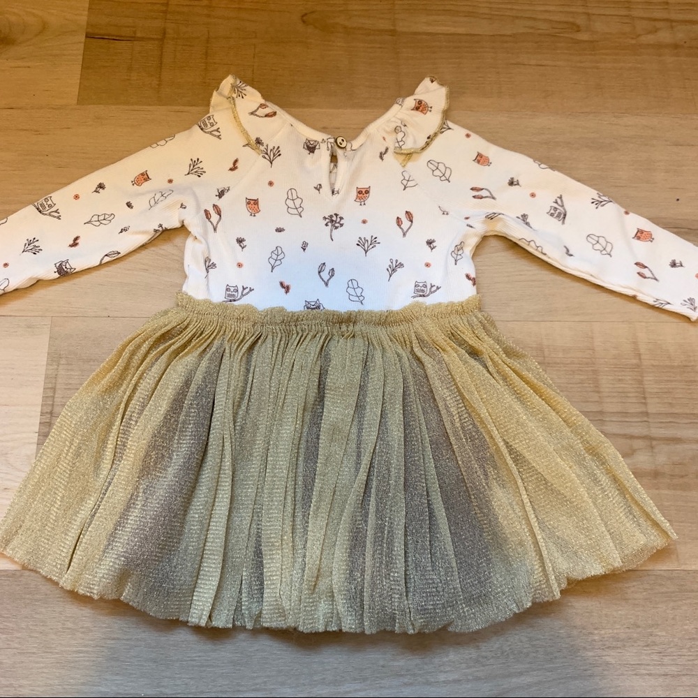 Long Sleeve Tulle Dress - Picture 2 of 4